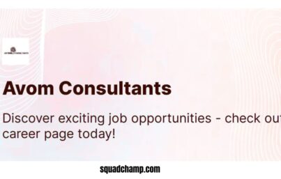 Digital Marketing Manager – AVOM Consultants
