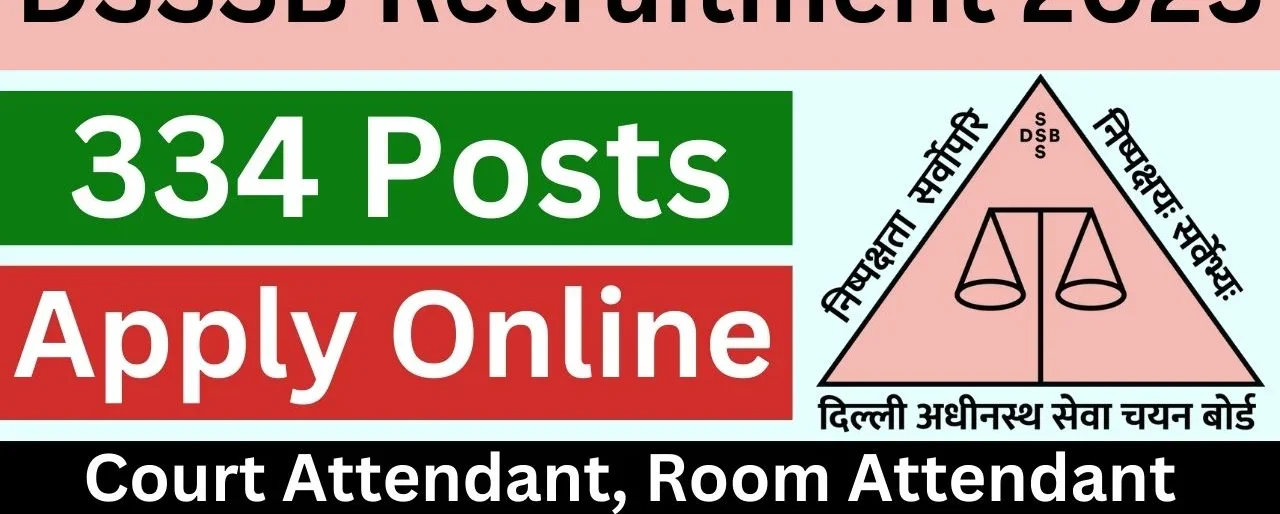 DSSSB Vacancy 2025: Apply Online for Delhi High Court
