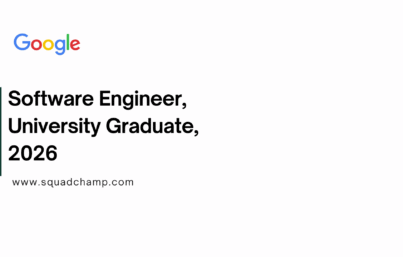 Software Engineer, University Graduate, 2026