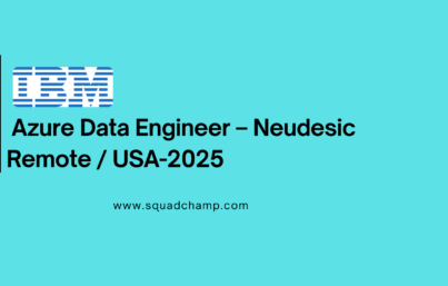 Azure Data Engineer Jobs 2025  Remote/USA