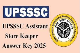 UPSSSC Assistant Store Keeper Answer Key 2025 (Out) Download Now