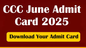 NIELIT CCC Exam Admit Card June 2025: Download Now