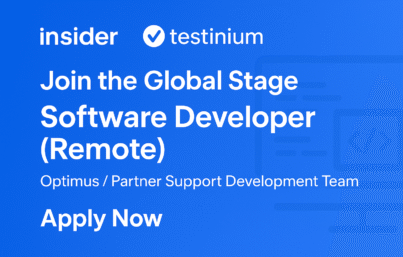 Software Developer Insider-Testinium Tech Hub