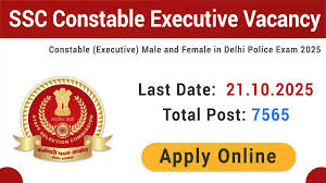 Delhi Police Vacancy 2025: Apply Now For 7565 Post