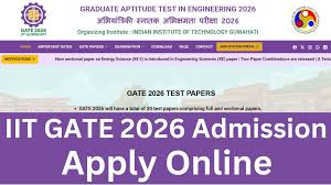 IIT GATE 2026 Admission Apply Online Now Form 2026